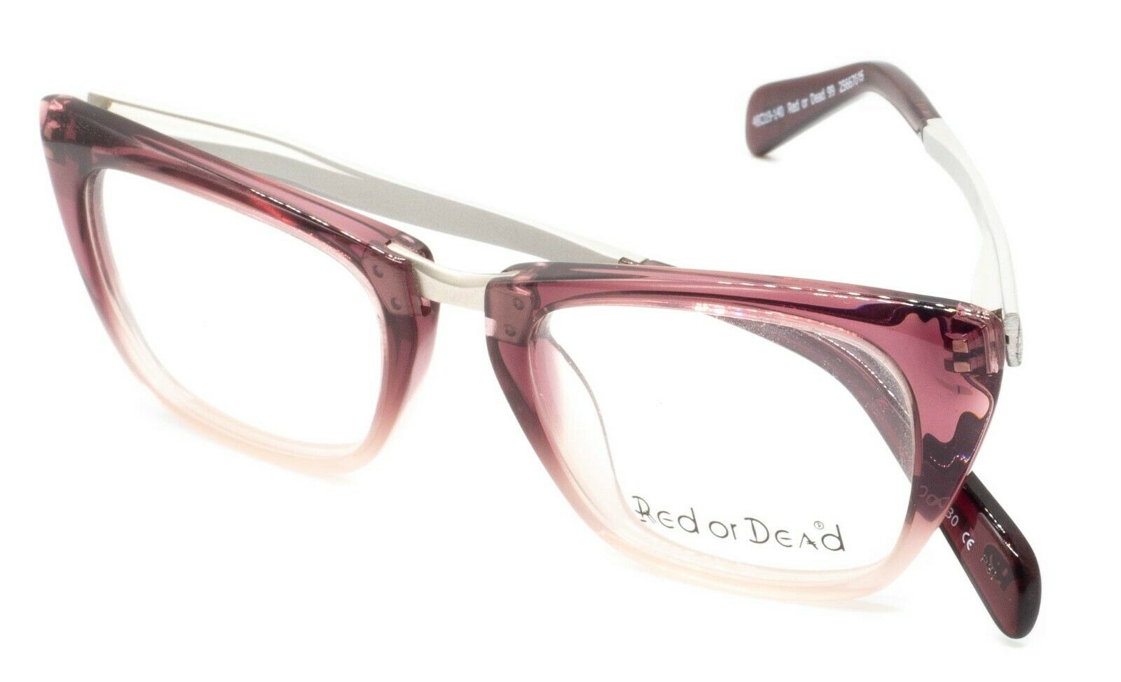 Red or Dead 99 25667646 48mm FRAMES Glasses RX Optical Eyewear Eyeglasses - New