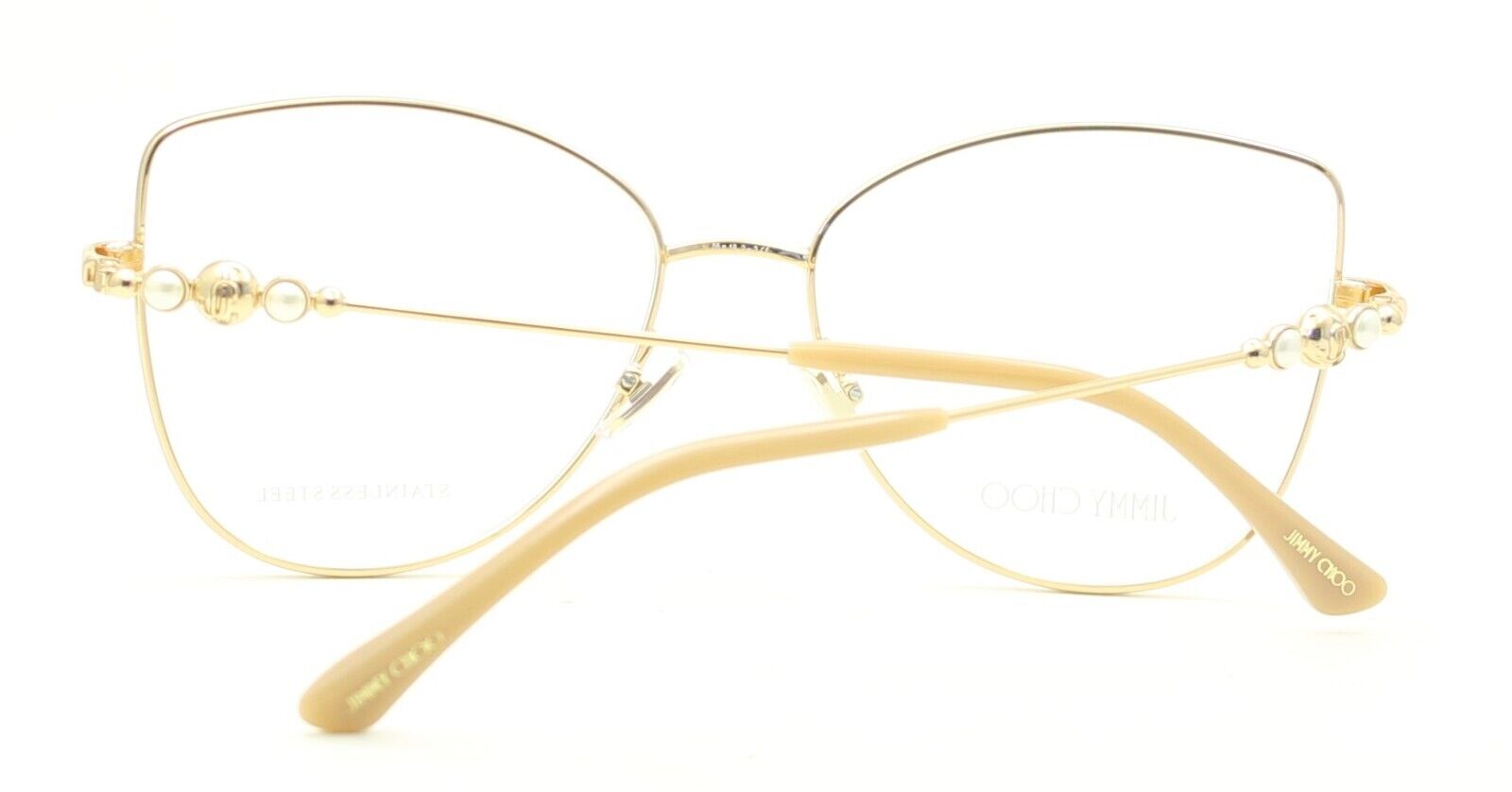 JIMMY CHOO JC339 BKU 56mm Eyewear Glasses RX Optical Glasses FRAMES - New Italy