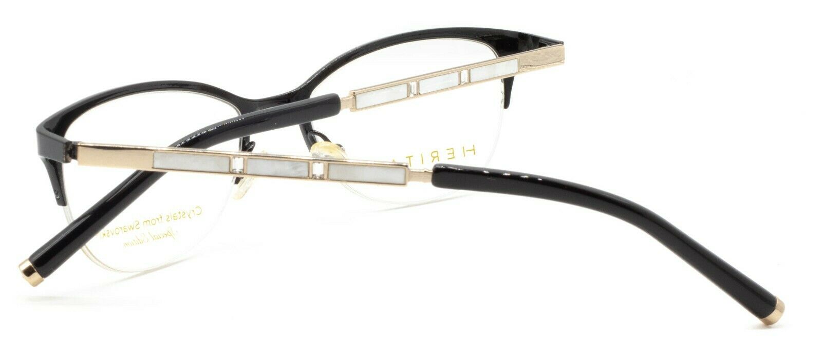 HERITAGE Iconic Luxury HEBF01 BD Eyewear FRAMES Eyeglasses RX Optical Glasses