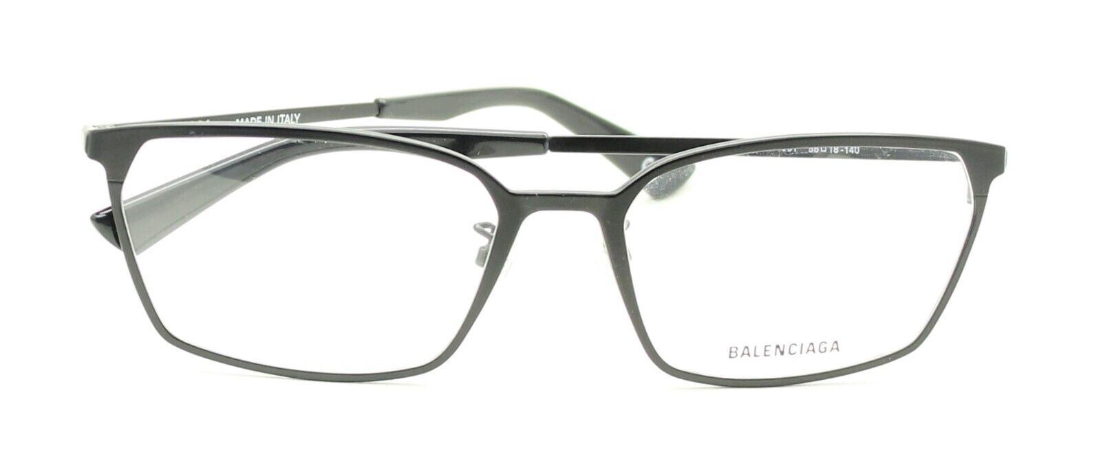 BALENCIAGA BB0085O 001 56mm Eyewear FRAMES RX Optical Eyeglasses Glasses- Italy