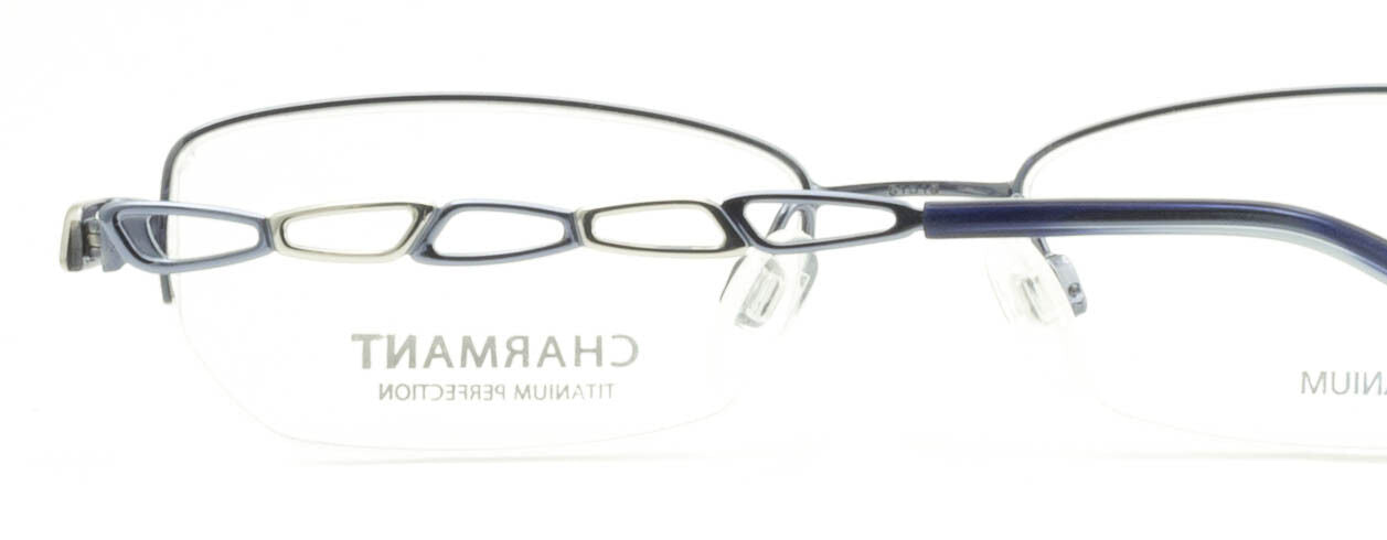 CHARMANT CH10861 BL Titanium Eyewear FRAMES RX Optical Eyeglasses Glasses - New