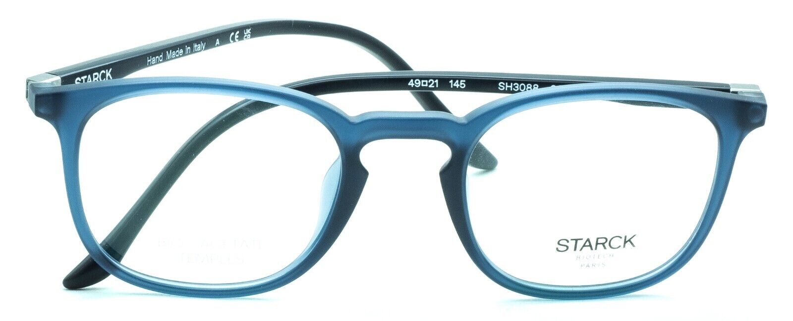 STARCK BIOTECH SH3088 0002 49mm FRAMES Glasses RX Optical Eyeglasses New - Italy