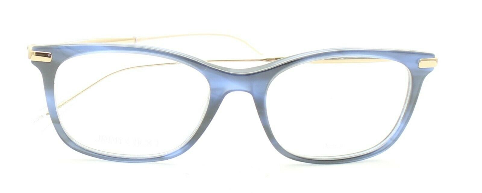 JIMMY CHOO JC298 JBW 52mm Eyewear Glasses RX Optical Glasses FRAMES New - Italy