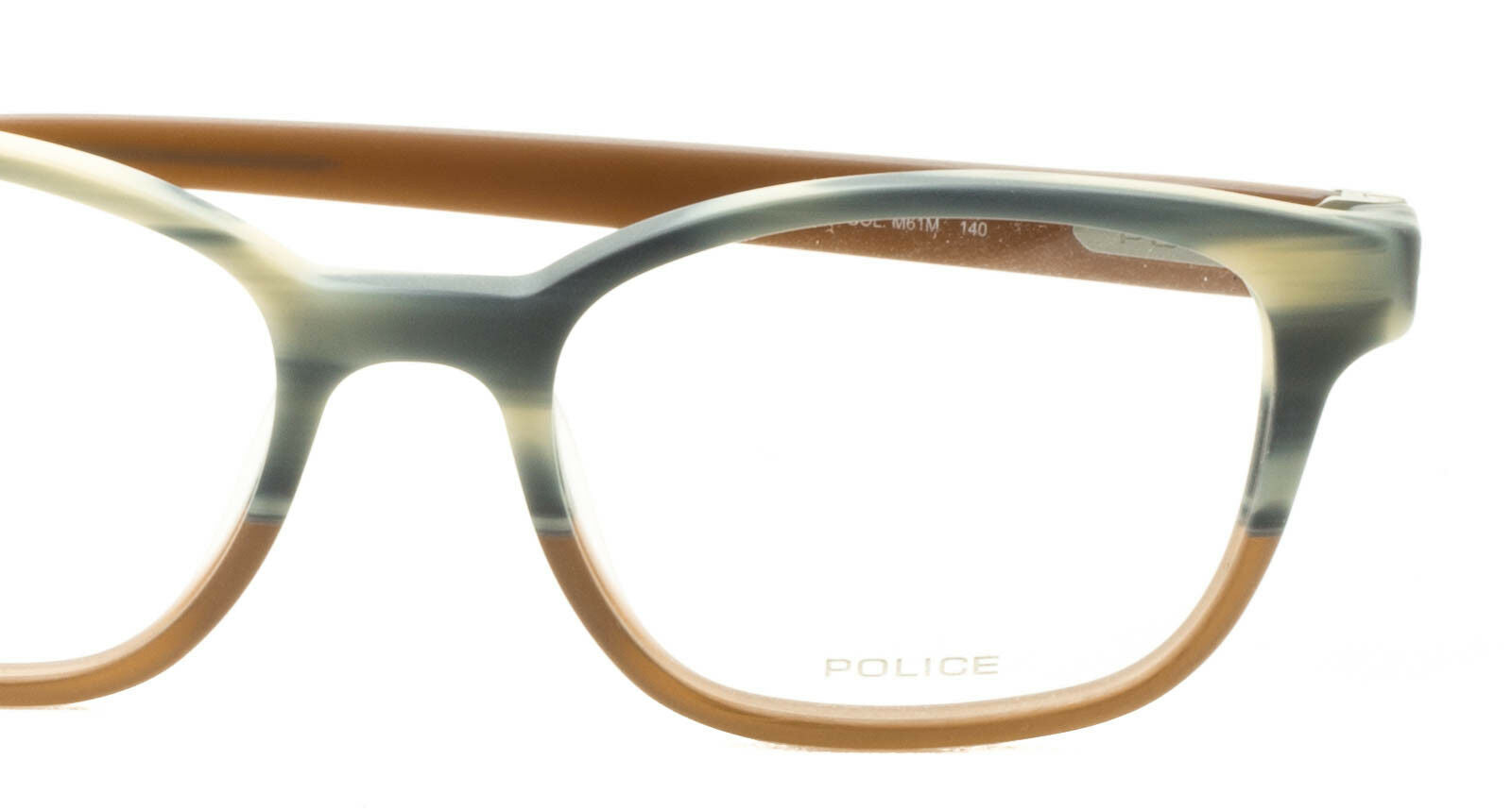 POLICE VPL096 M61M Morning Side 50mm Eyewear FRAMES RX Optical Eyeglasses - New