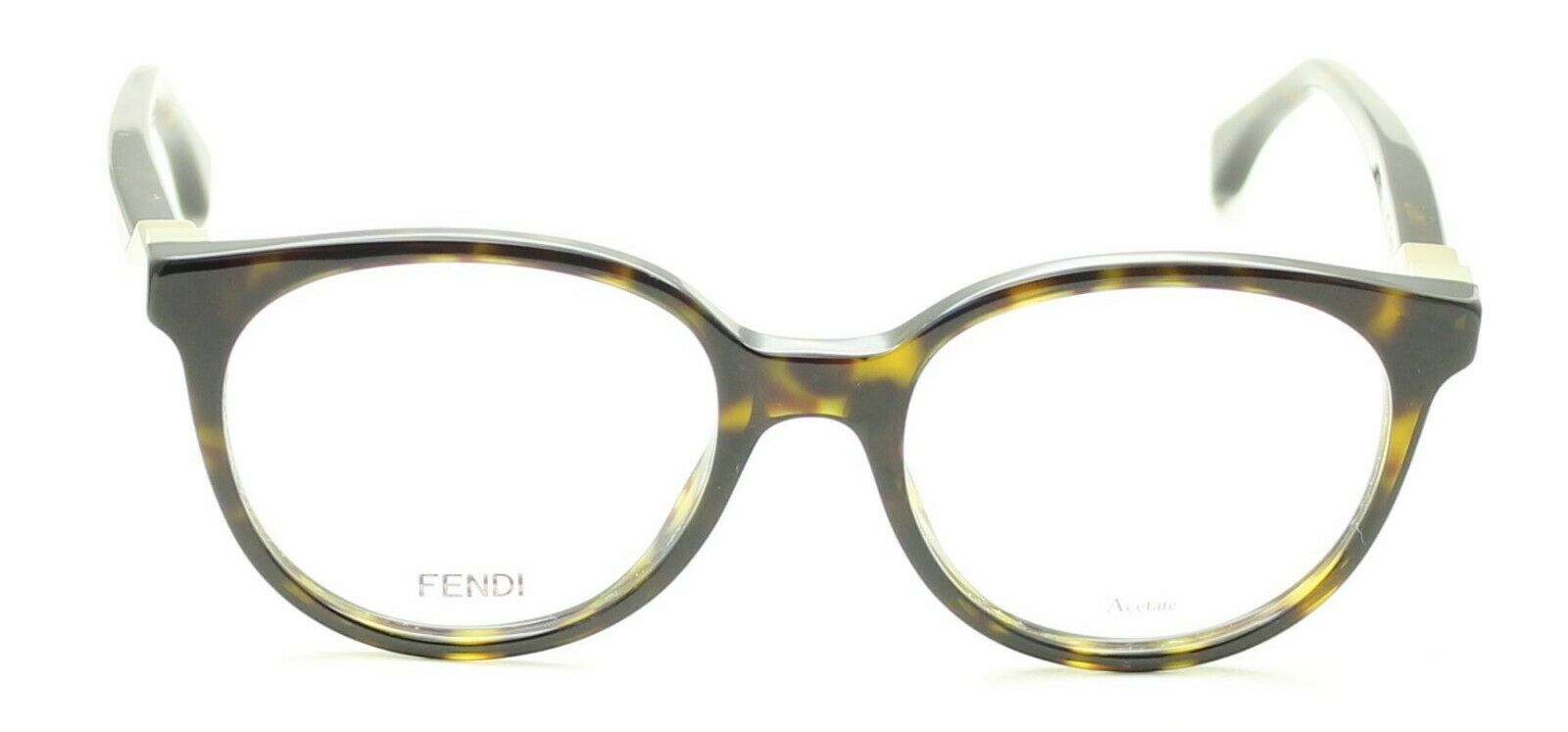 FENDI FF0202 086 50mm Eyewear RX Optical FRAMES Glasses Eyeglasses New - Italy