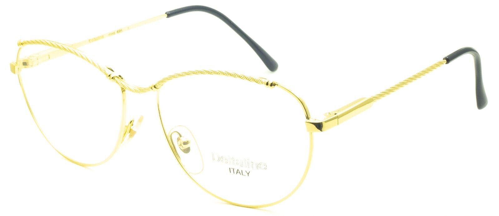 Deltaline Italy (Hilton) Vintage Mod. 695 01 58x16mm RX Optical Glasses New NOS