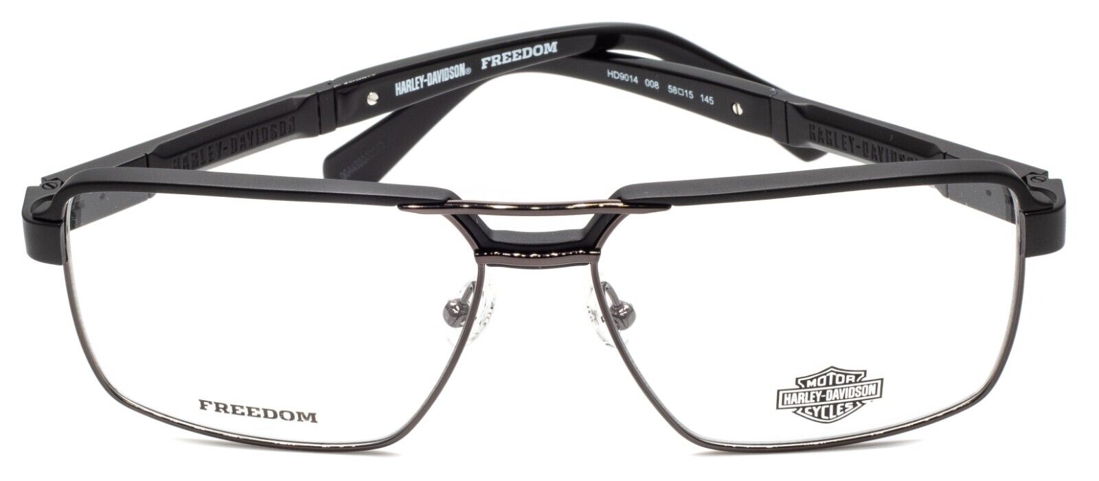 HARLEY-DAVIDSON HD9014 008 58mm Freedom Eyewear RX Optical Eyeglasses Glasses