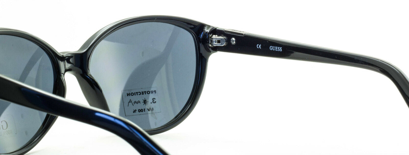 GUESS GU7159 BLK-3 Gloss Black NEW Sunglasses Shades BNIB Fast Shipping-TRUSTED