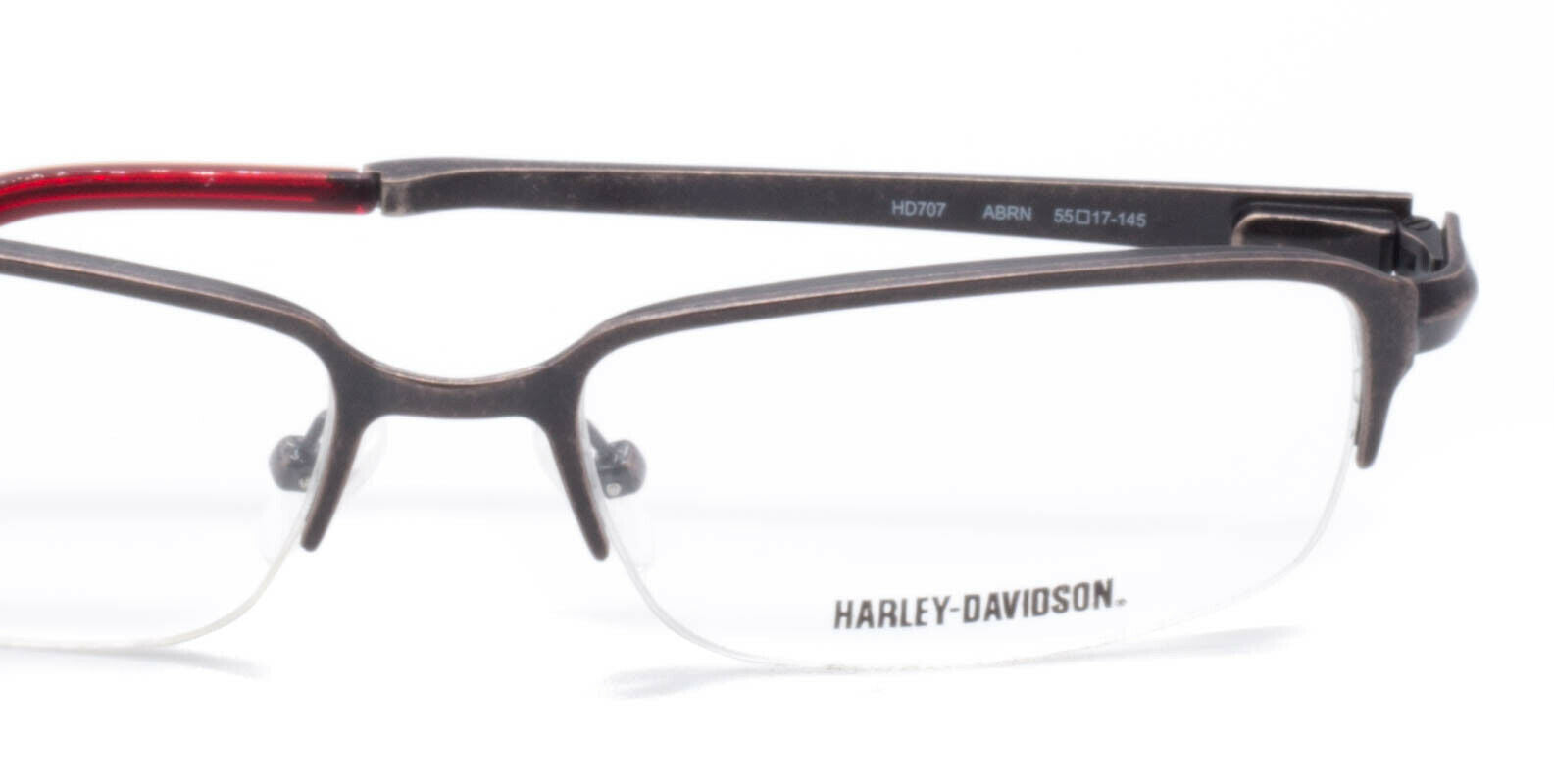 HARLEY-DAVIDSON HD707 ABRN 55mm Eyewear FRAMES RX Optical Eyeglasses Glasses New