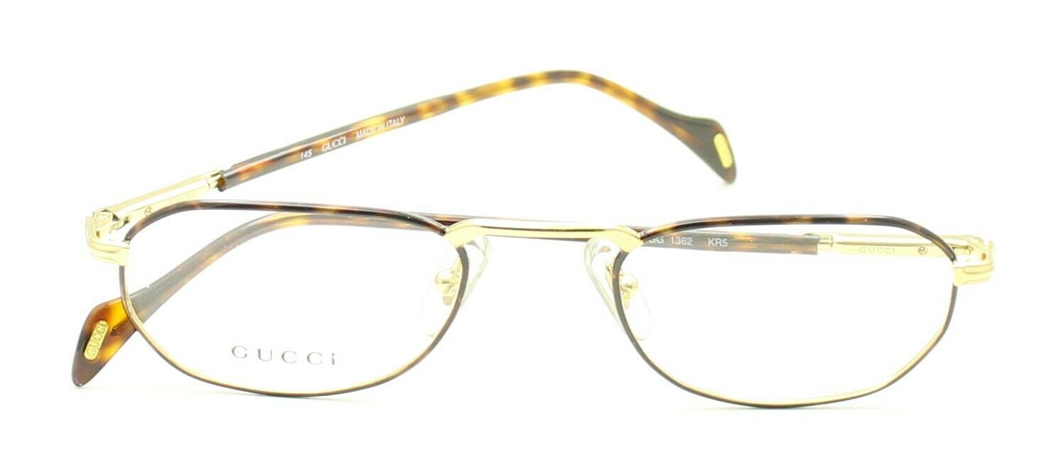 GUCCI GG 1362 KR5 51mm Vintage Eyewear FRAMES RX Optical Eyeglasses New - ITALY