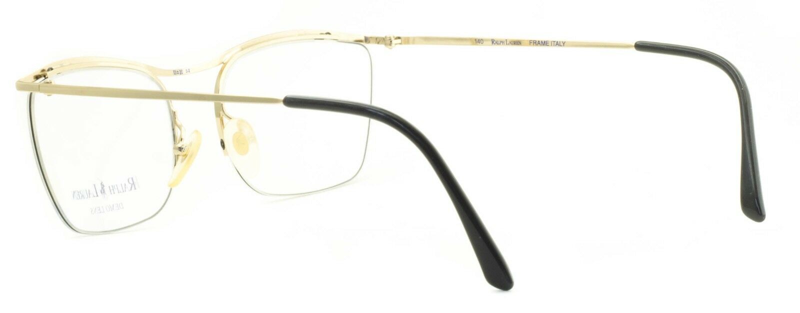 RALPH LAUREN Vintage 546/M 0YG RX Optical Eyewear FRAMES Glasses Italy - New