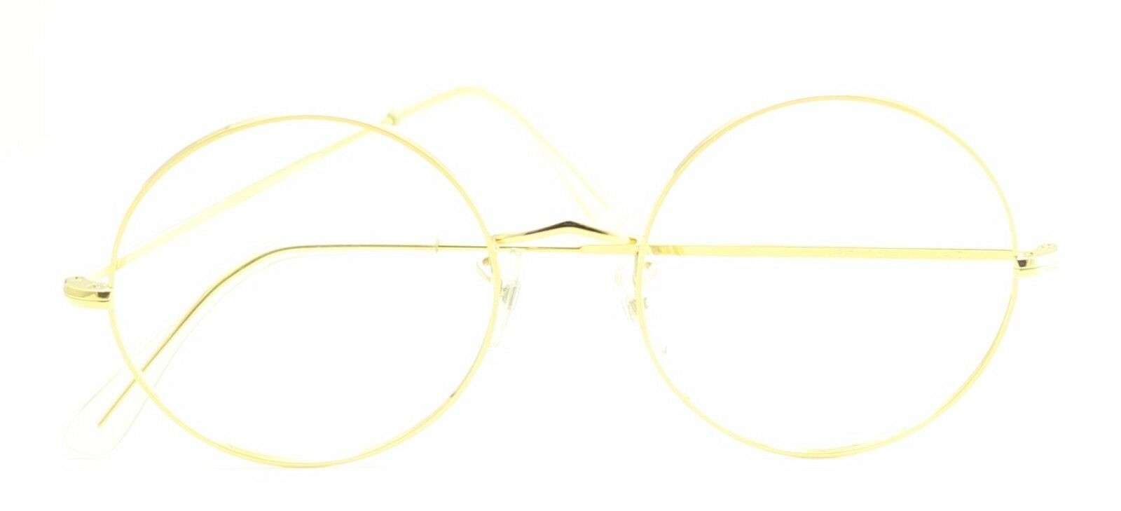 B.O.I.C. (SAVILE ROW) ENGLAND Gold 54x22mm Round RX Optical Frames Eyeglasses