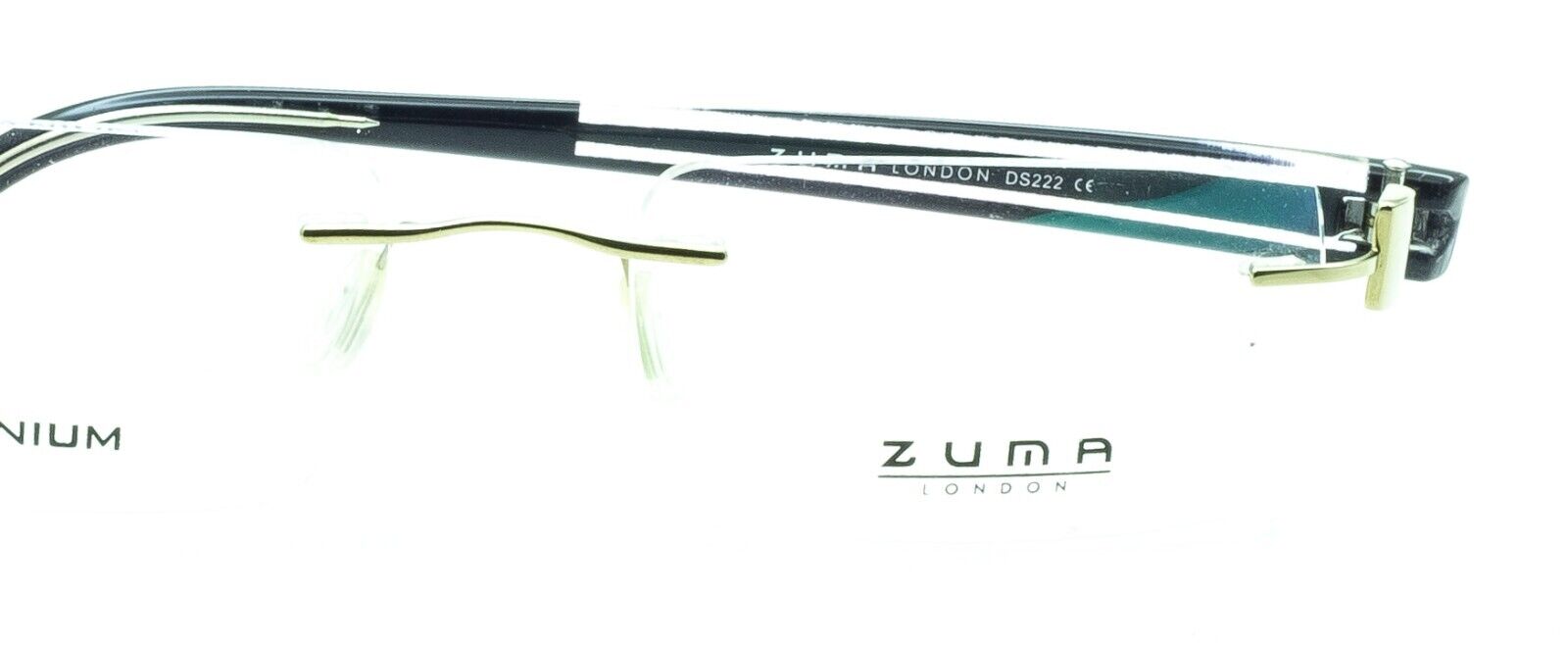 ZUMA LONDON DS222 53mm Titanium Eyewear FRAMES RX Optical Eyeglasses - New UK