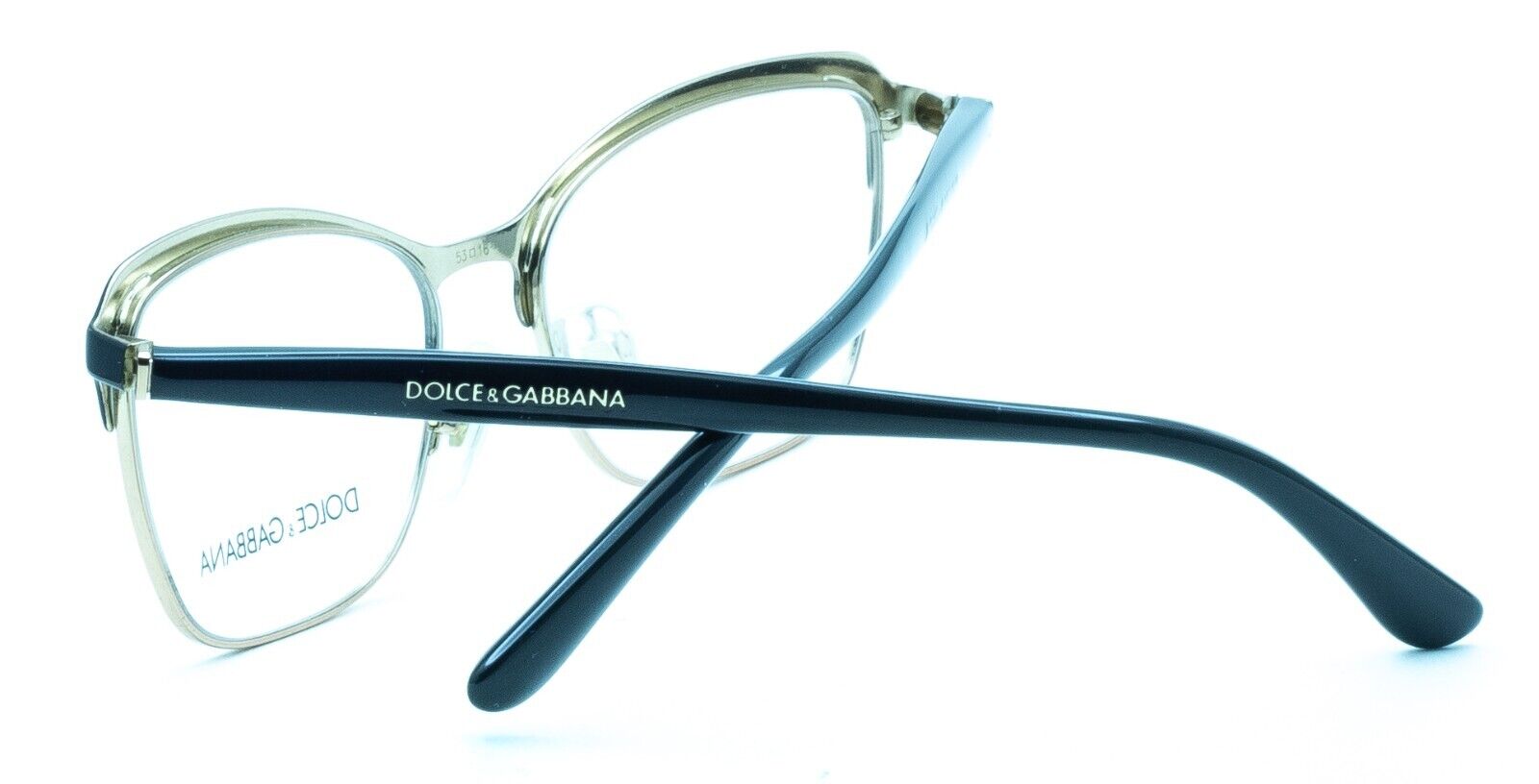 Dolce & Gabbana DG1286 01 553mm RX Optical Glasses Frames Eyewear - New Italy