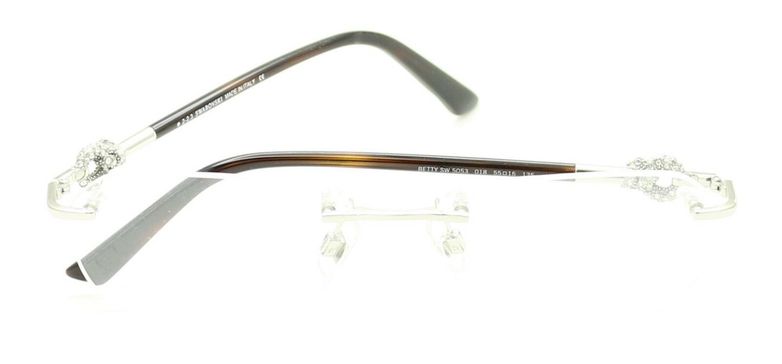 SWAROVSKI BETTY SW 5053 018 Eyewear FRAMES RX Optical Glasses Eyeglasses - Italy