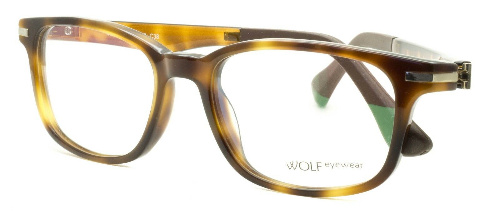 WOLF Eyewear 4021 C38 FRAMES RX Optical Glasses Eyeglasses Eyewear New - TRUSTED