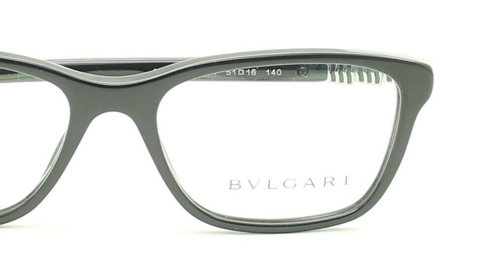 BVLGARI 4097-B 501 51mm Eyewear Glasses RX Optical Glasses FRAMES New - Italy