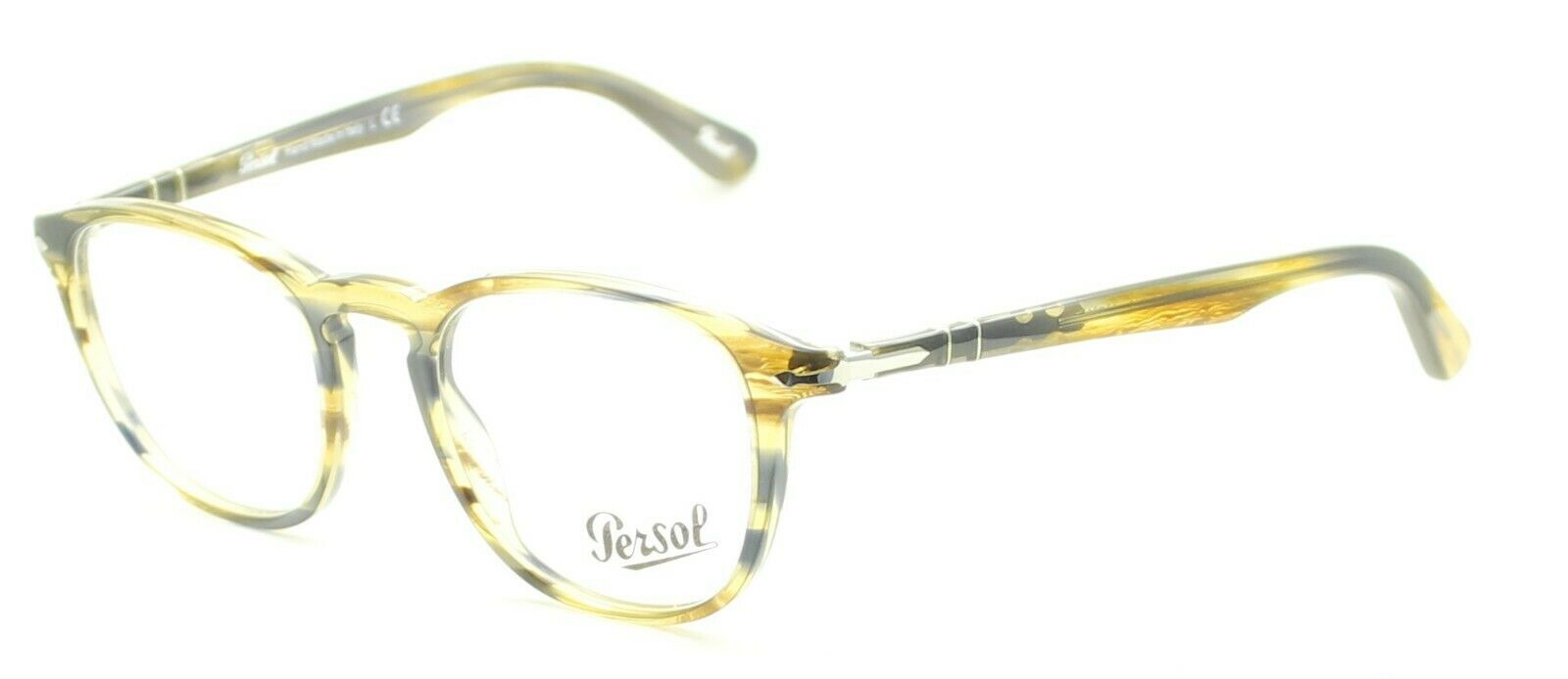 PERSOL 3143-V 1049 49mm Eyewear FRAMES Glasses RX Optical Eyeglasses New - Italy