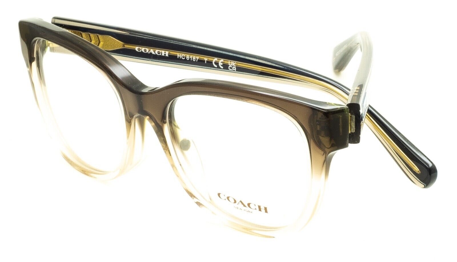 COACH New York HC6187 5678 52mm Eyewear FRAMES RX Optical Eyeglasses - New