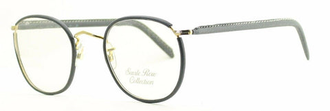SAVILE ROW ENGLAND 14KT GF Rhodium Quadra 50x20mm FRAMES RX Optical Glasses New