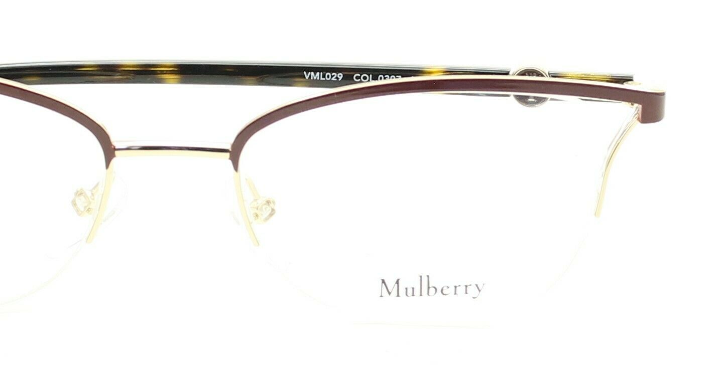 MULBERRY VML029 COL. 0307 50mm Eyewear RX Optical FRAMES Glasses Eyeglasses New