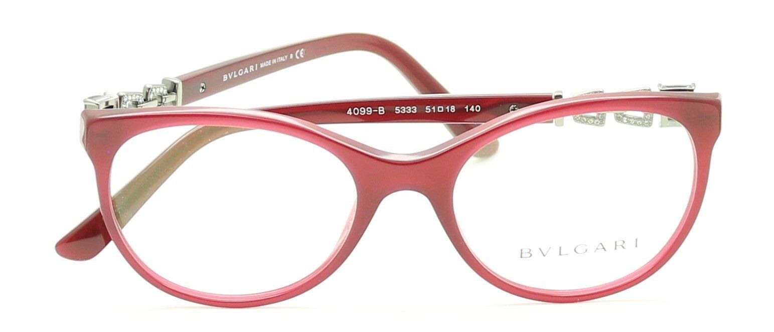 BVLGARI 4099-B 5333 Eyewear Glasses RX Optical Eyeglasses FRAMES NEW - ITALY