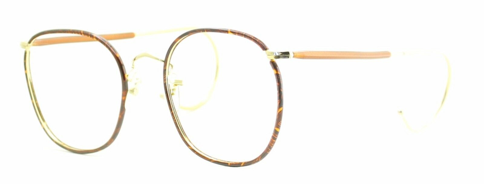 B.O.I.C.(SAVILE ROW) Quadra Gold 54x20mm Frames RX Optical Eyeglasses GlassesNOS