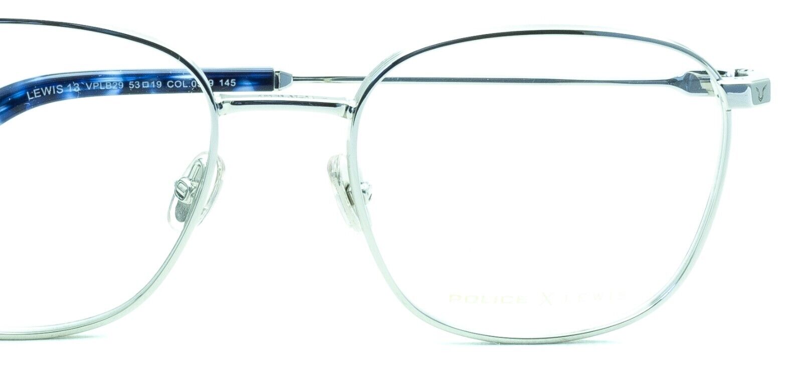 POLICE X LEWIS 13 VPLB29 COL. 0579 53mm RX Optical Glasses Eyewear Frames - New