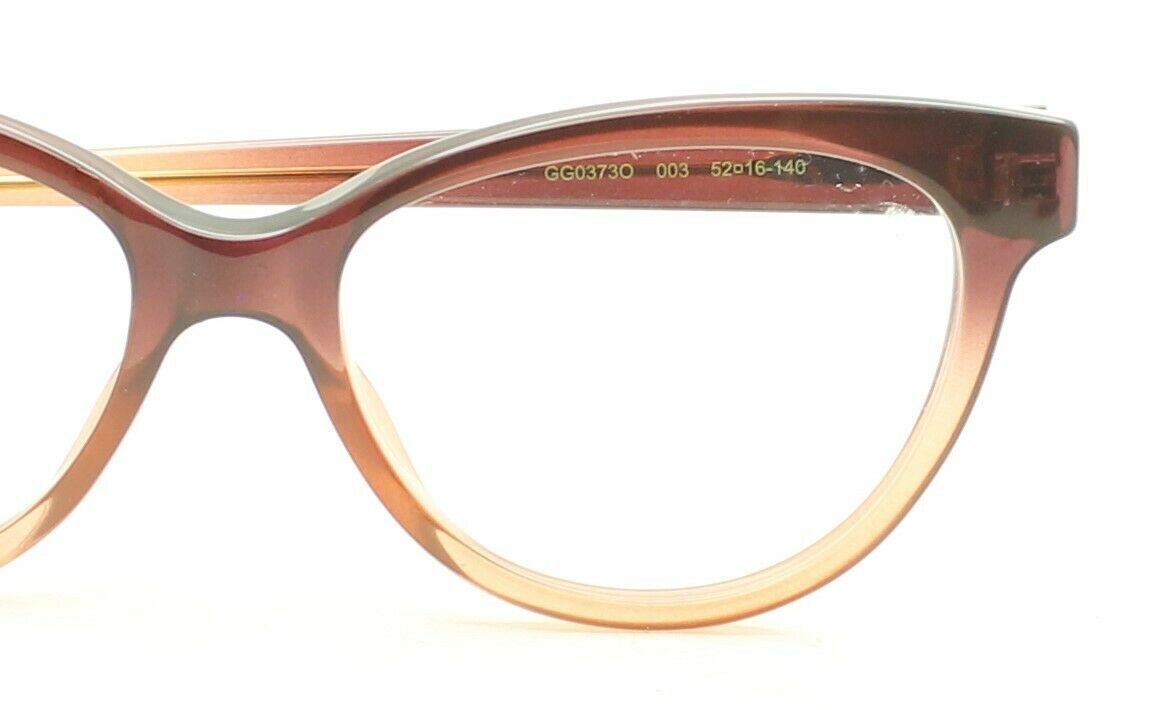 GUCCI GG 0373O 003 52mm Eyewear FRAMES Glasses RX Optical Eyeglasses New - Italy