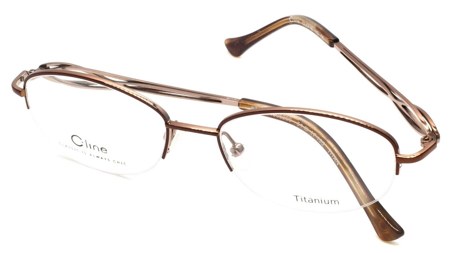 C-Line CLCF16 ND TITAN 51mm Eyewear FRAMES Glasses RX Optical Eyeglasses - New