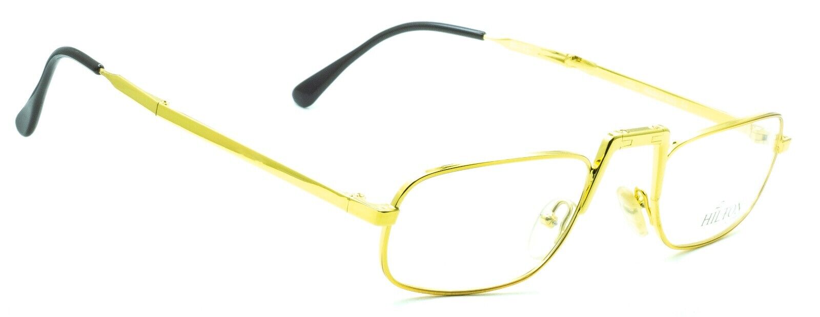 Hilton Eyewear Vintage Slimford 001 C1 50x23mm Folding RX Optical Glasses - NOS