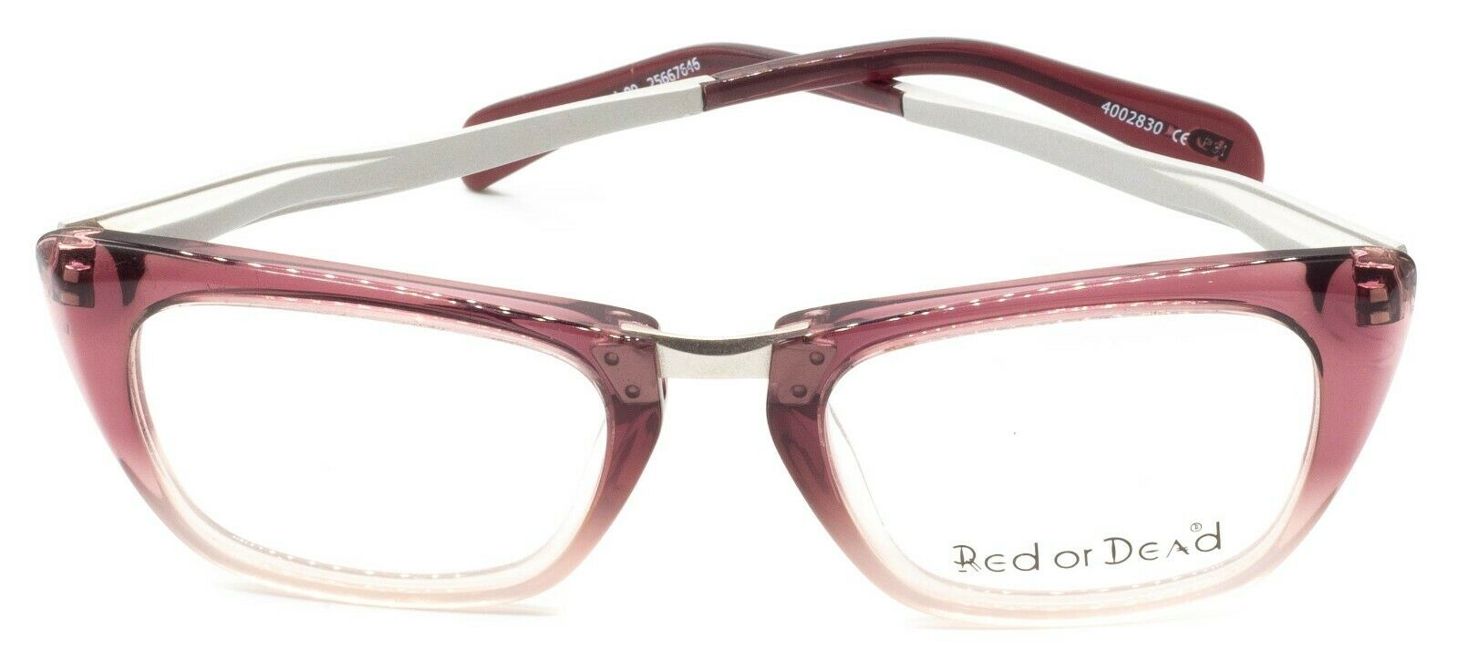 Red or Dead 99 25667646 48mm FRAMES Glasses RX Optical Eyewear Eyeglasses - New