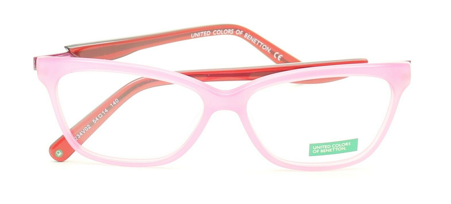 BENETTON BN234V02 54mm Eyewear FRAMES Glasses Eyeglasses RX Optical New TRUSTED