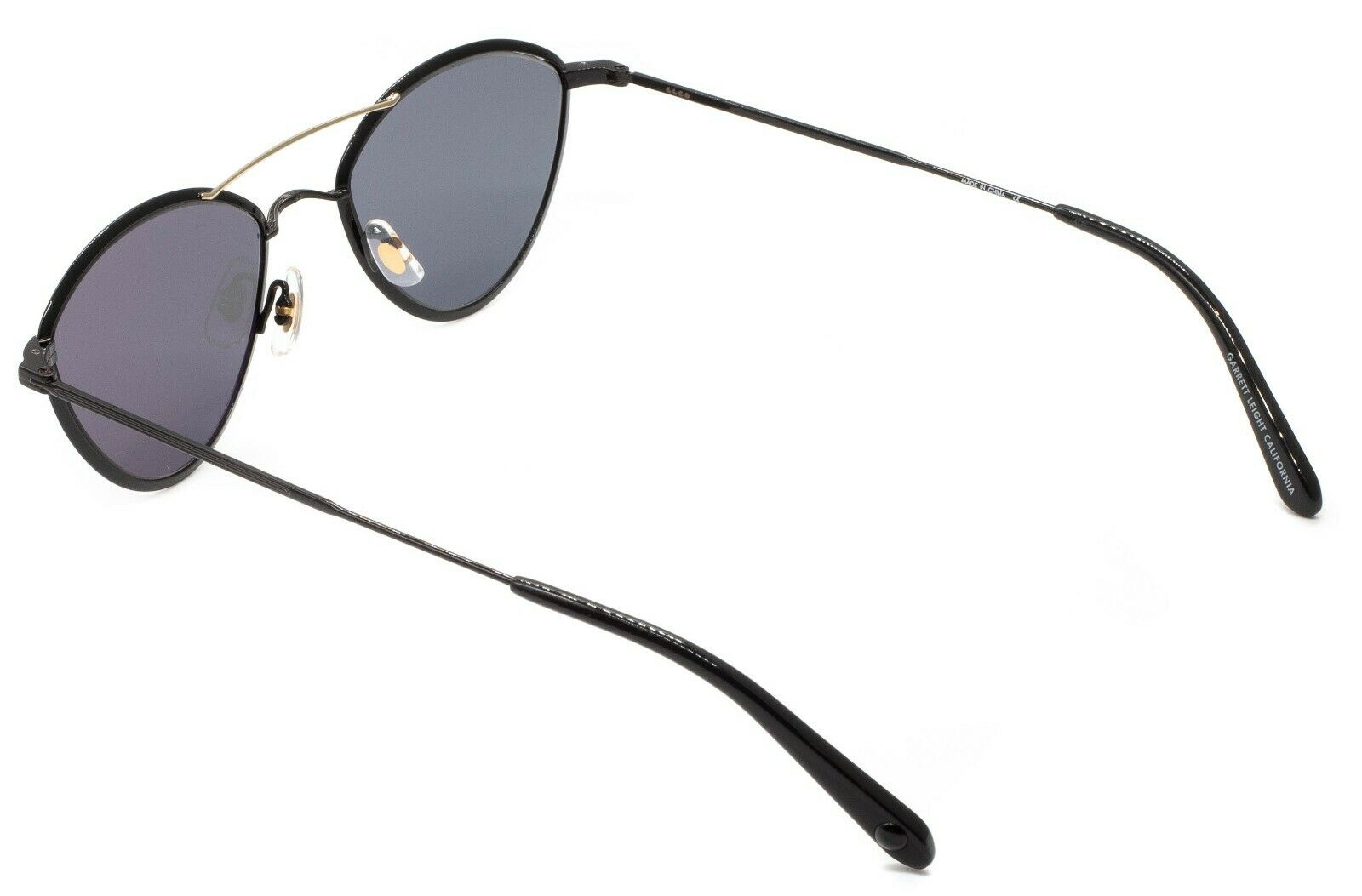 GARRETT LEIGHT CALIFORNIA BREEZE 4051 BK-BK 51mm Sunglasses Shades Frames - New