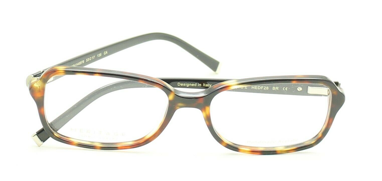 HERITAGE Iconic Luxury HEDF28 BR Eyewear FRAMES Eyeglasses RX Optical Glasses