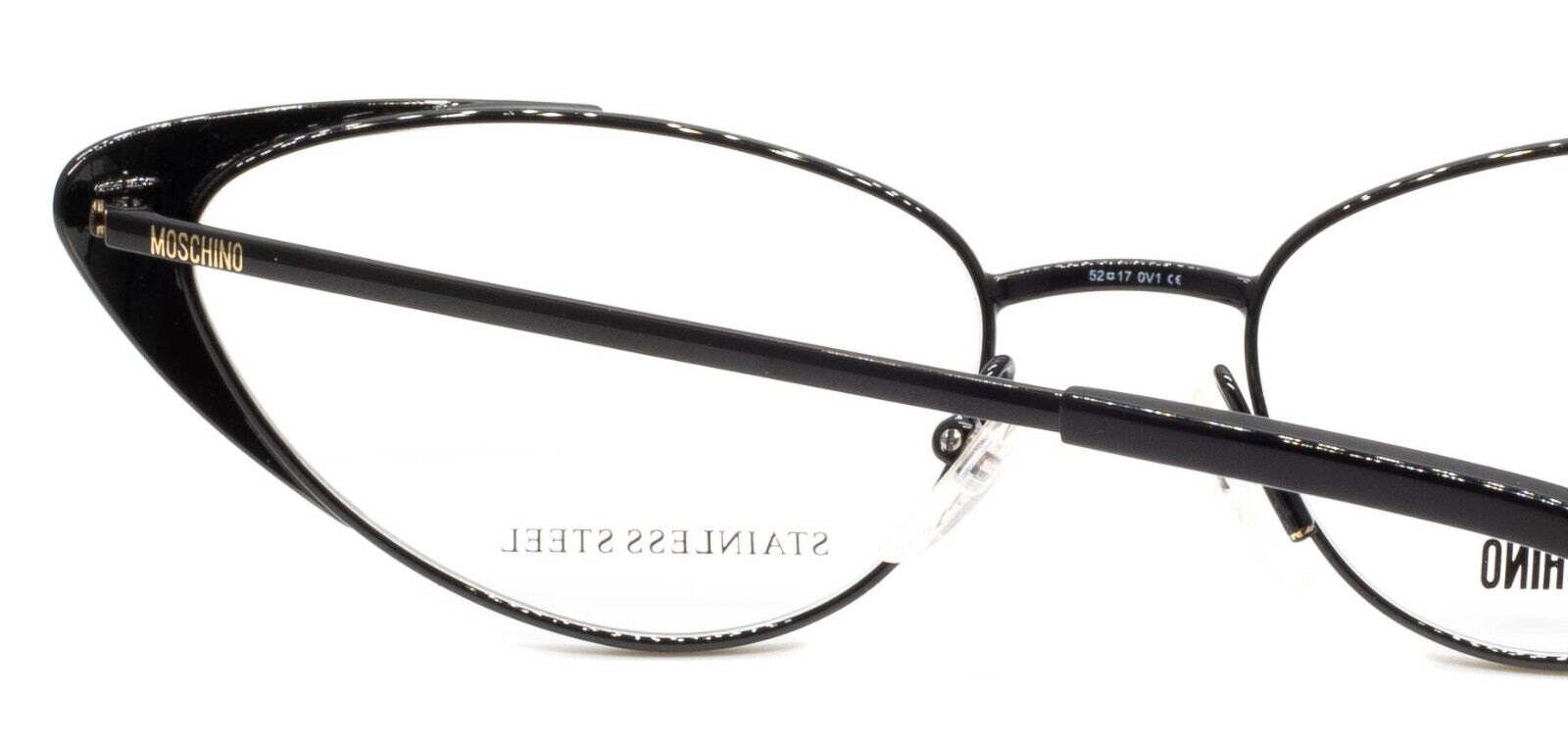 MOSCHINO MOS545 807 52mm Eyewear FRAMES RX Optical Glasses Eyeglasses - New BNIB