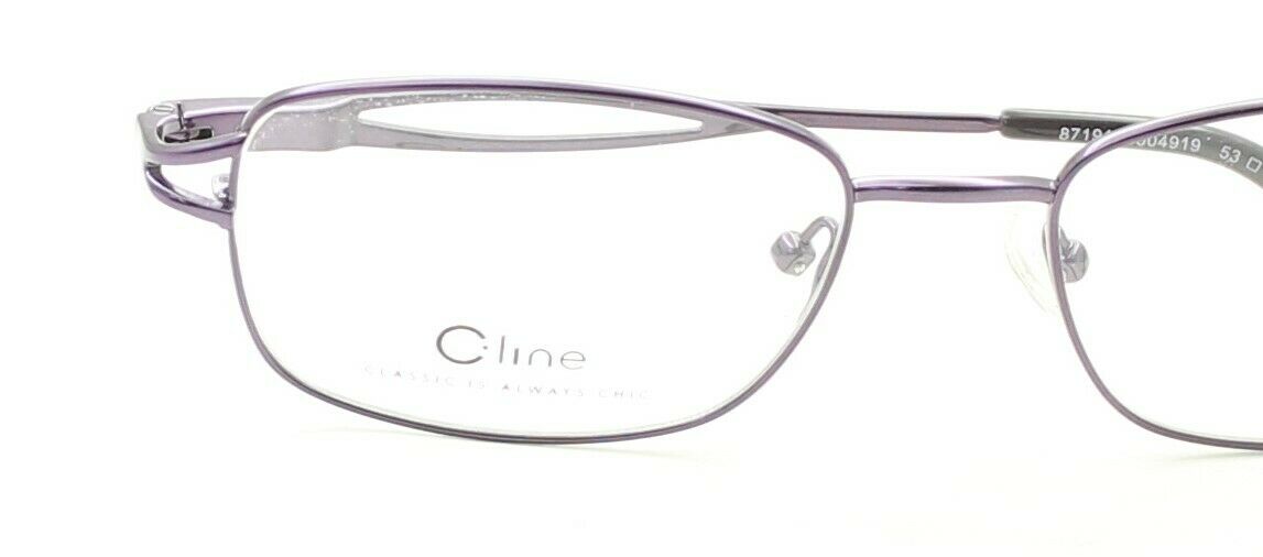 C-Line CLCF05 VV 53mm Titanium Eyewear FRAMES Glasses RX Optical Eyeglasses New