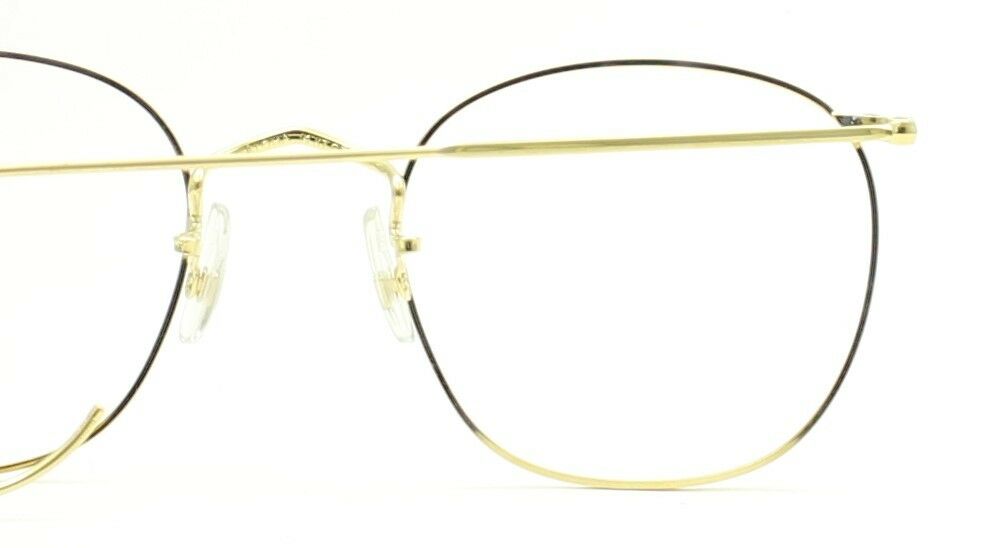 SAVILE ROW ENGLAND Gold 49x20x105mm PANTO Quadra RX Optical Eyeglasses Frames