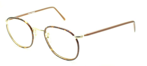 B.O.I.C.(SAVILE ROW) Quadra Gold 47x20mm Frames RX Optical Eyeglasses GlassesNOS