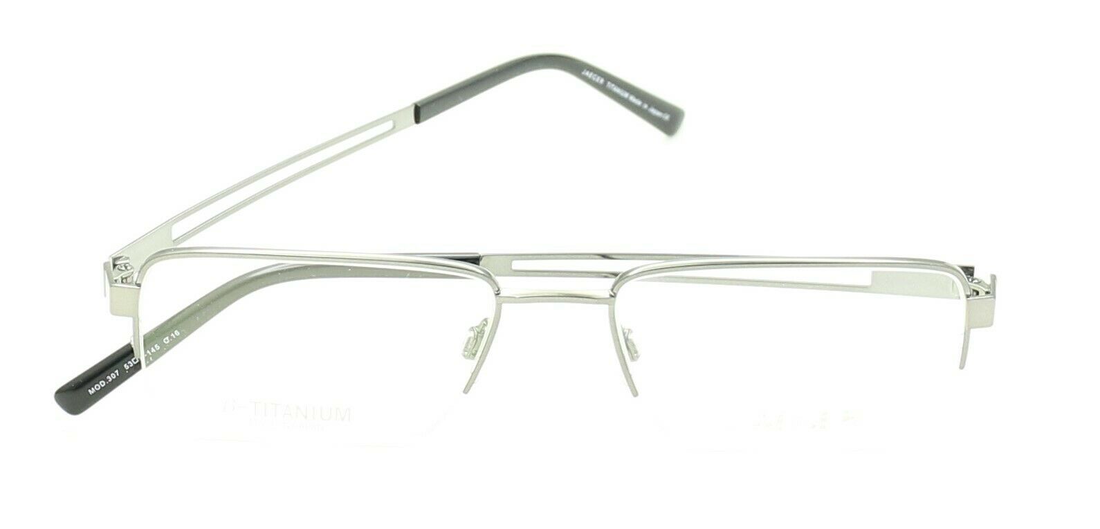 JAEGER Mod. 307 C.16 53mm Eyewear FRAMES RX Optical Glasses Eyeglasses New Japan