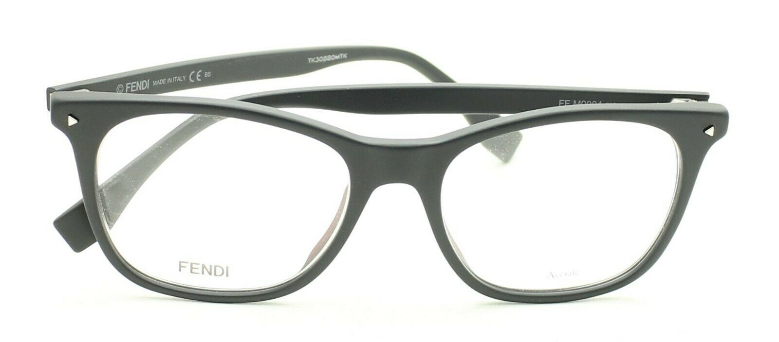 FENDI FF M0004 003 53mm Eyewear RX Optical FRAMES Glasses Eyeglasses New - Italy