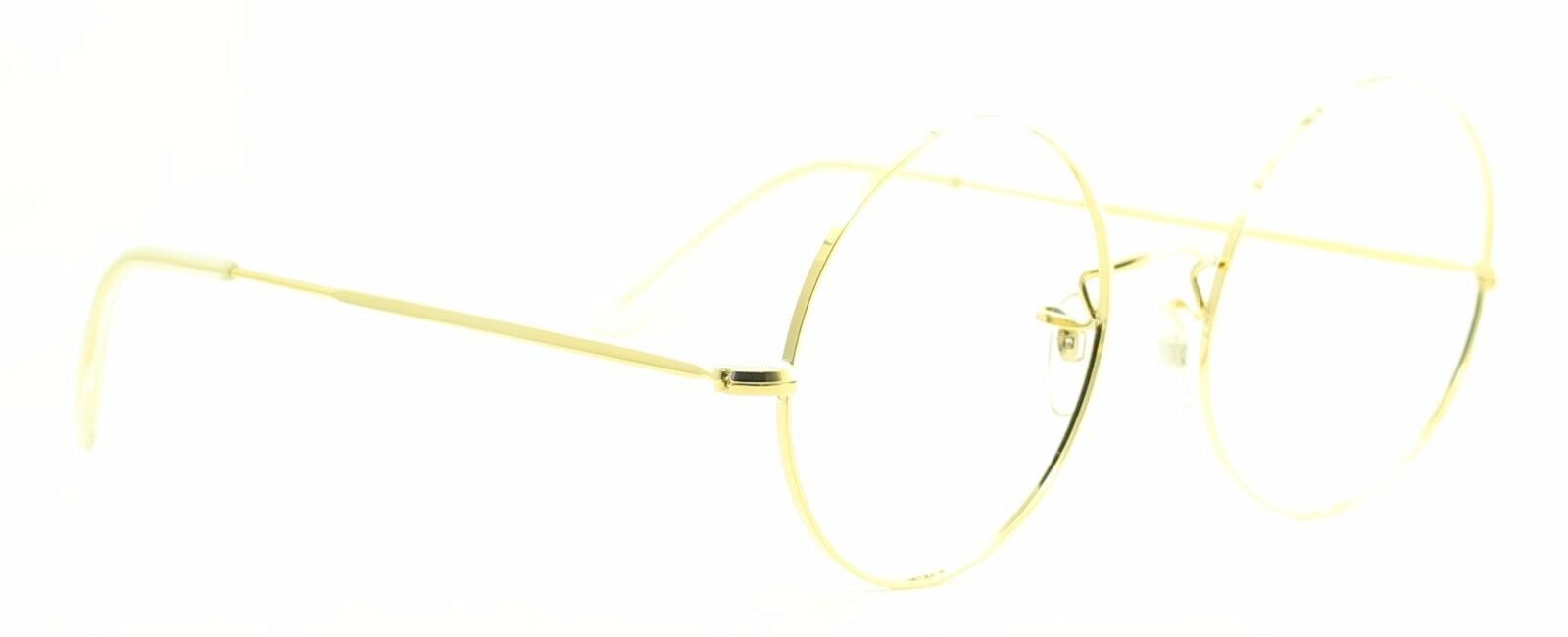 B.O.I.C. (SAVILE ROW) ENGLAND Gold 54x22mm Round RX Optical Frames Eyeglasses