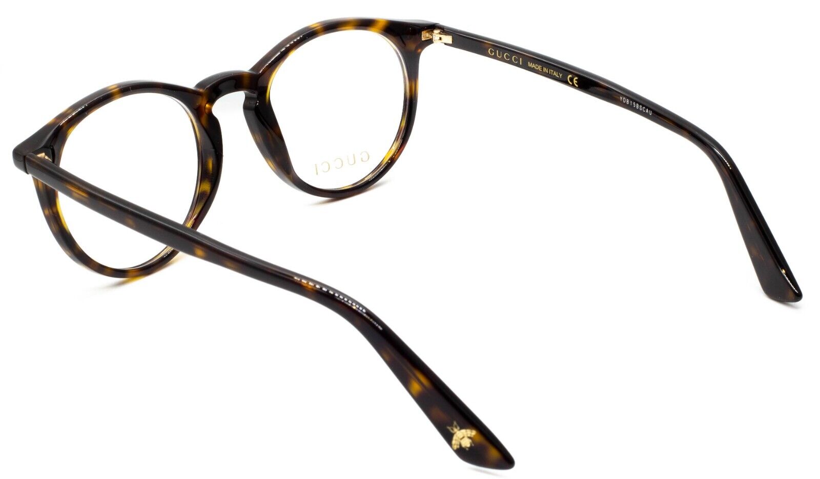 GUCCI GG0121O 002 49mm Eyewear FRAMES Glasses RX Optical Eyeglasses New - Italy