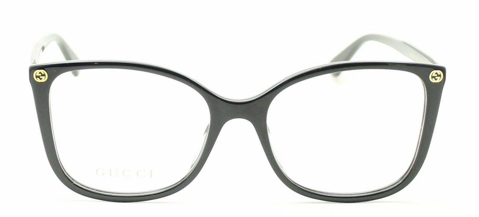 GUCCI GG 0026O 001 Eyewear FRAMES NEW Glasses RX Optical Eyeglasses ITALY - BNIB