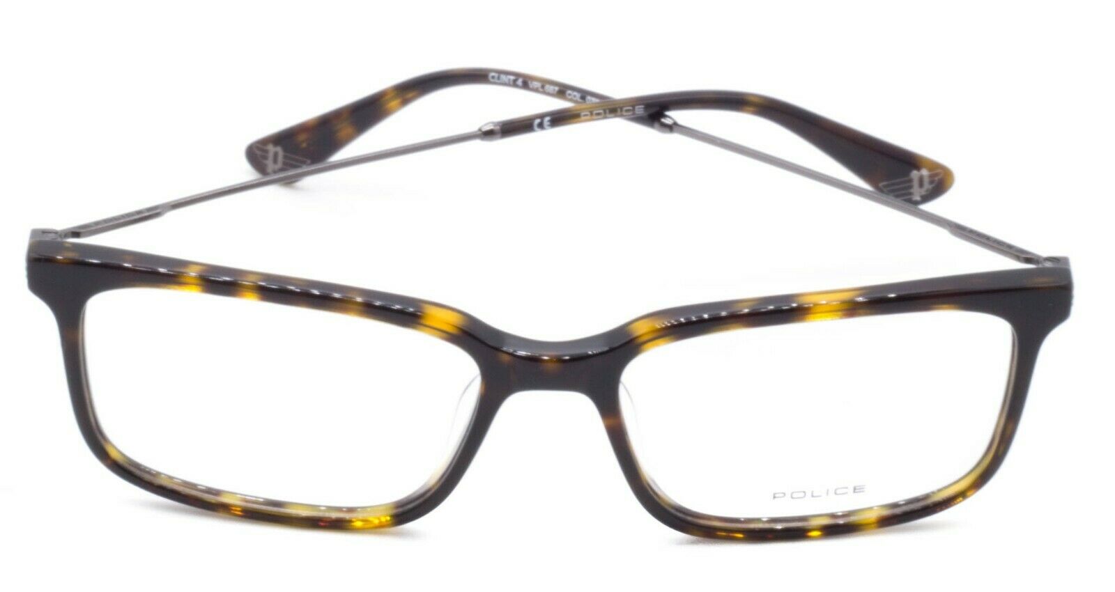 POLICE CLINT 4 VPL 687 COL.0722 52mm Eyewear FRAMES RX Optical Eyeglasses - New