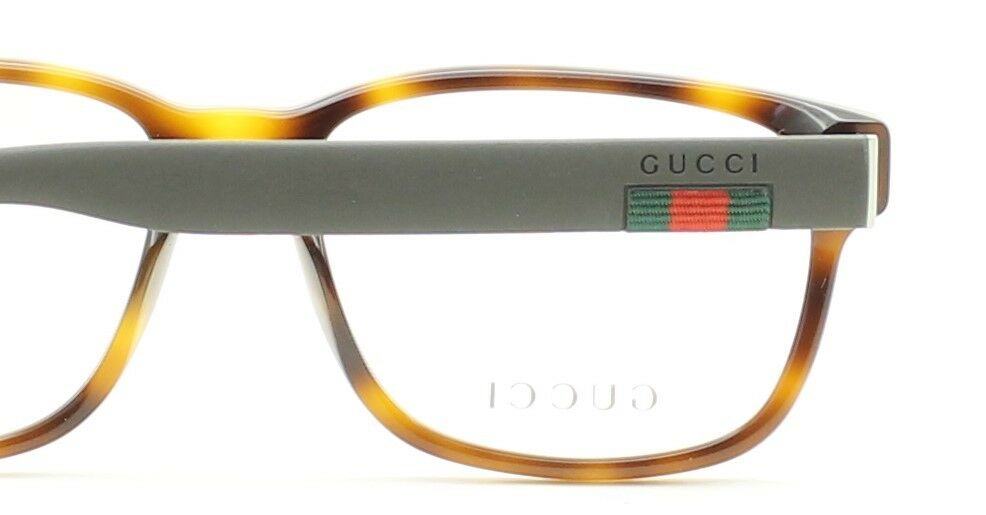 GUCCI GG 0011O 006 55mm Eyewear FRAMES Glasses RX Optical Eyeglasses New - Italy