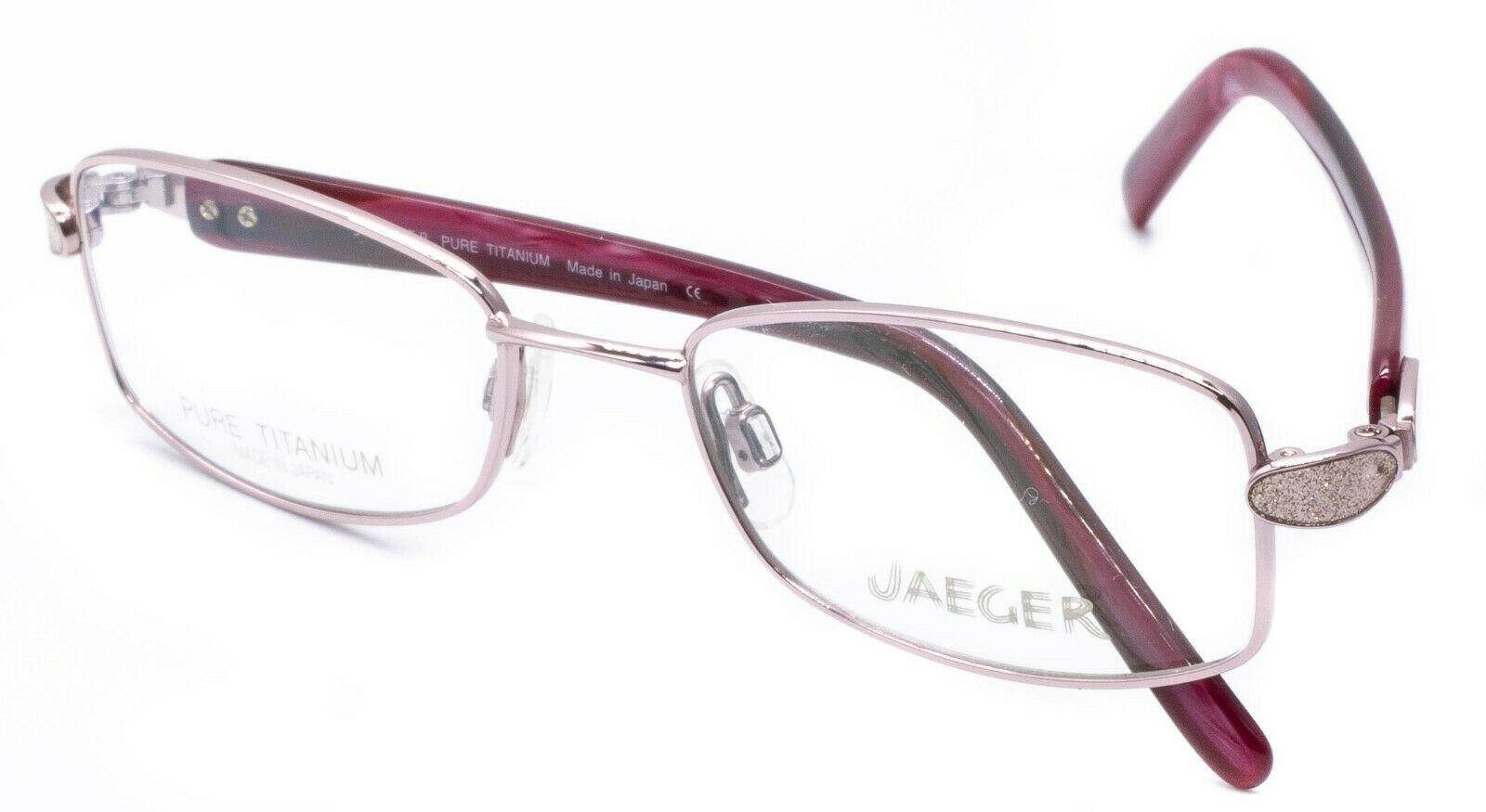 JAEGER Mod. 285 C.71 50mm Eyewear FRAMES RX Optical Glasses Eyeglasses New Japan