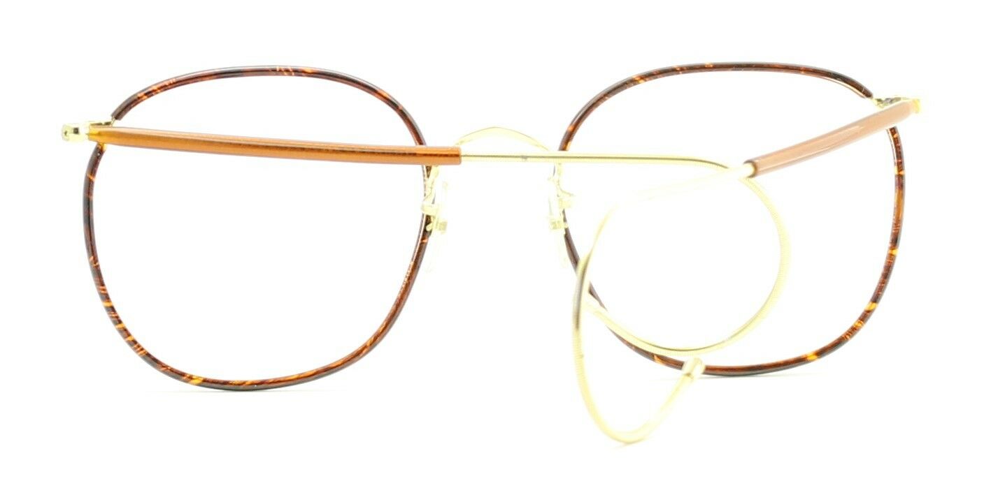 B.O.I.C.(SAVILE ROW) Quadra Gold 54x20mm Frames RX Optical Eyeglasses GlassesNOS