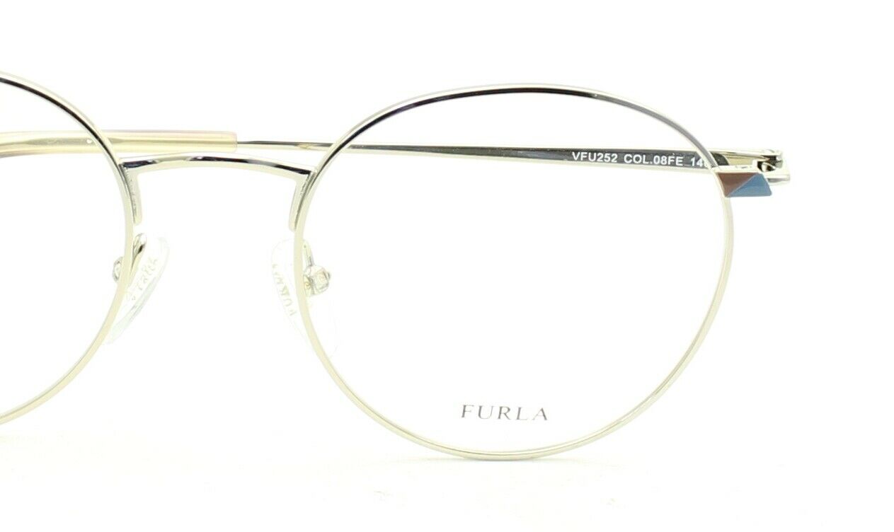 FURLA VFU252 08FE 50mm Eyewear FRAMES Glasses Eyeglasses RX Optical -New TRUSTED