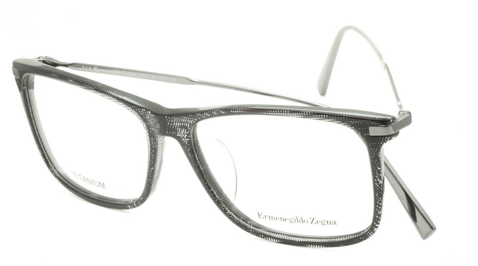 ERMENEGILDO ZEGNA EZ 5052-F 005 54mm FRAMES NEW Glasses Eyewear RX Optical Japan